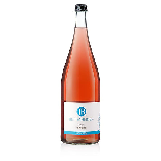 2025er "Rose" Rosewein QW, feinherb, 11 % vol., Bettenheimer, VEGAN, 1 l