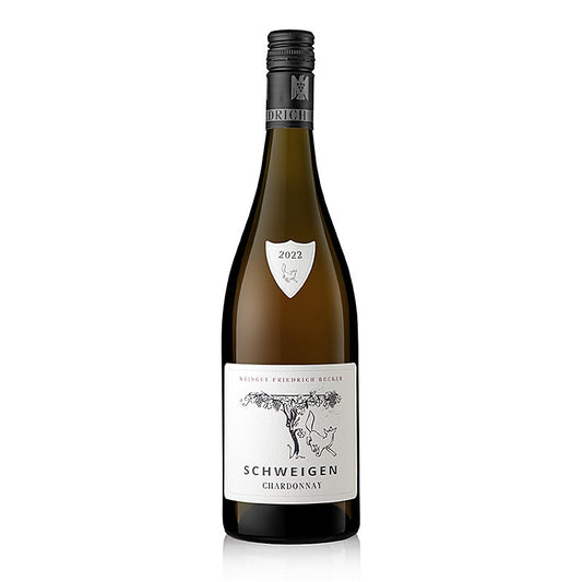 2022er Chardonnay "Schweigen" QW, trocken, 13 % vol., F. Becker, 750 ml