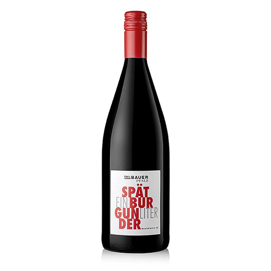 2024er Spätburgunder QW, trocken, 12,5 % vol., Emil Bauer & Söhne, 1 l