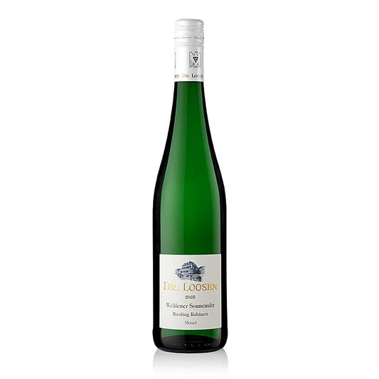 2025er "Wehlener Sonnenuhr" Riesling Kabinett QW, süß,  8 % vol., Dr. Loosen, 750 ml