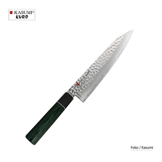 Kasumi Kuro Kochmesser, 21cm, "Black Forest", 1 St
