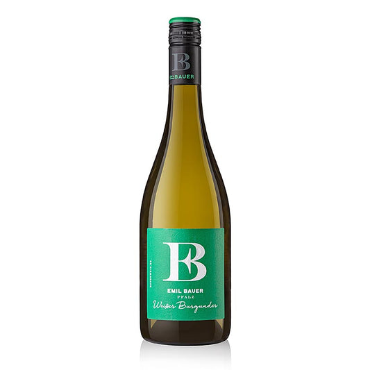 2025 Bundschuh Weißburgunder, Weißwein QW, trocken, 12,5 % vol., Emil Bauer & Söhne, 750 ml