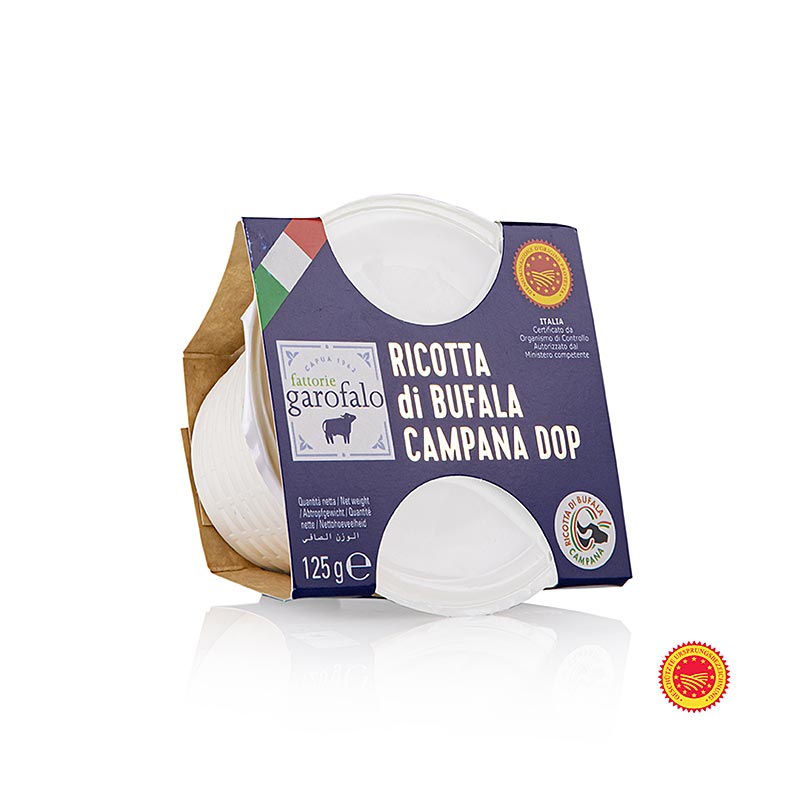 Büffel Ricotta "Ricotta Bufala Campana DOP", 125 g