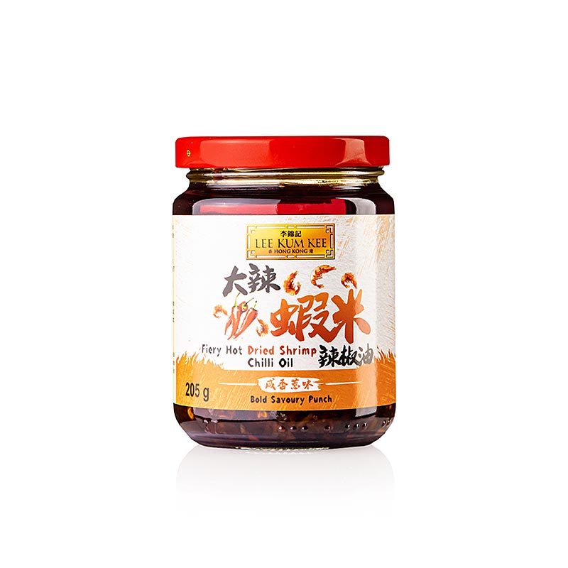 Würzsauce, mit getrockneten Garnelen und Chili, Lee Kum Kee, 205 g