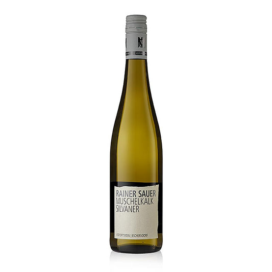 2025 Escherndorf Silvaner Muschelkalk, Weißwein QW, trocken, 12,5 % vol., R.Sauer,BIO, 750 ml