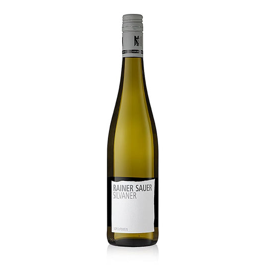 2025 Silvaner Weißwein QW, trocken, 12 % vol., R.Sauer, BIO, 750 ml