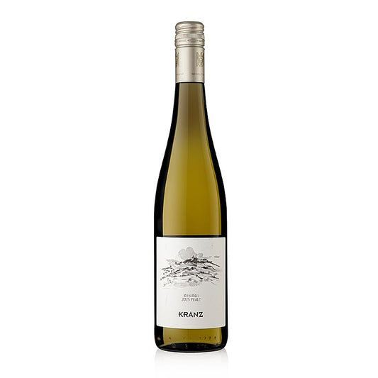 2025 Riesling Weißwein QW, trocken, 12,5 % vol., Kranz, BIO, 750 ml
