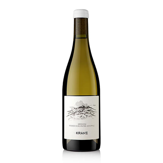2024 Ilbesheim Weißer Burgunder Weißwein QW, trocken, 13 % vol., Kranz, BIO, 750 ml