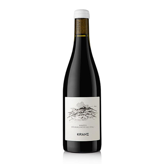 2022 Kalkfels Spätburgunder Rotwein QW, trocken, 13,5 % vol., Kranz, BIO, 750 ml