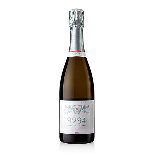 2023 9294 Blanc de Blanc, brut nature Sekt, 12 % vol., Andres, 750 ml