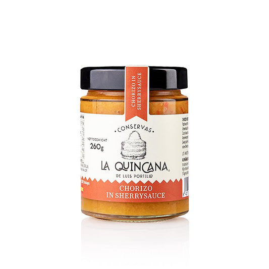 Chorizo al Jerez - Paprikawurst in Sherrysauce, La Quincana, 260 g