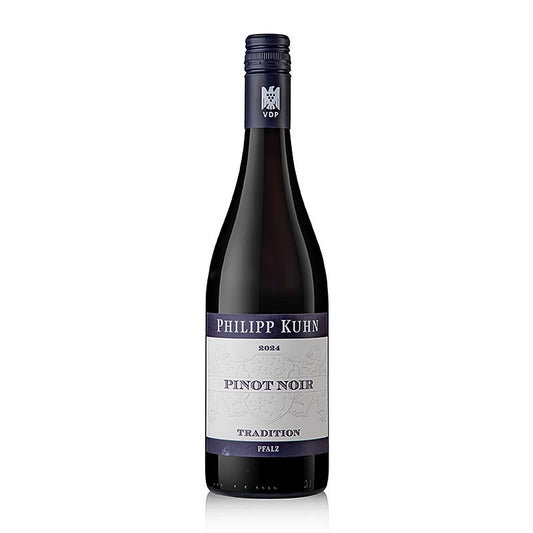 2024 Pinot Noir Tradition, Rotwein QW, trocken, 13 % vol., Philipp Kuhn, BIO, 750 ml