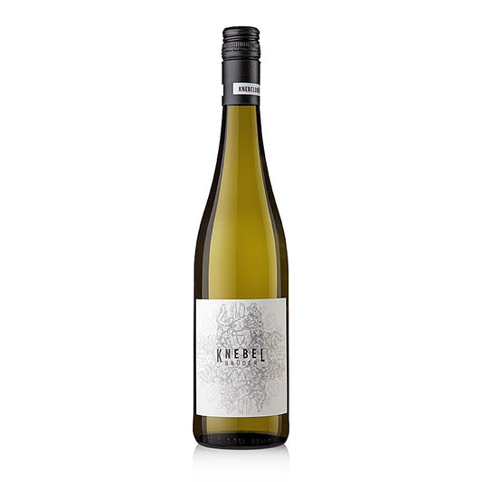 2025 White Label Weißwein QW, feinherb, 11 % vol., Knebel Brüder, 750 ml