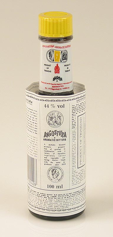 Angostura Aromatic Bitter, Bitterlikör, 44,7% vol.,Trinidad, 100 ml