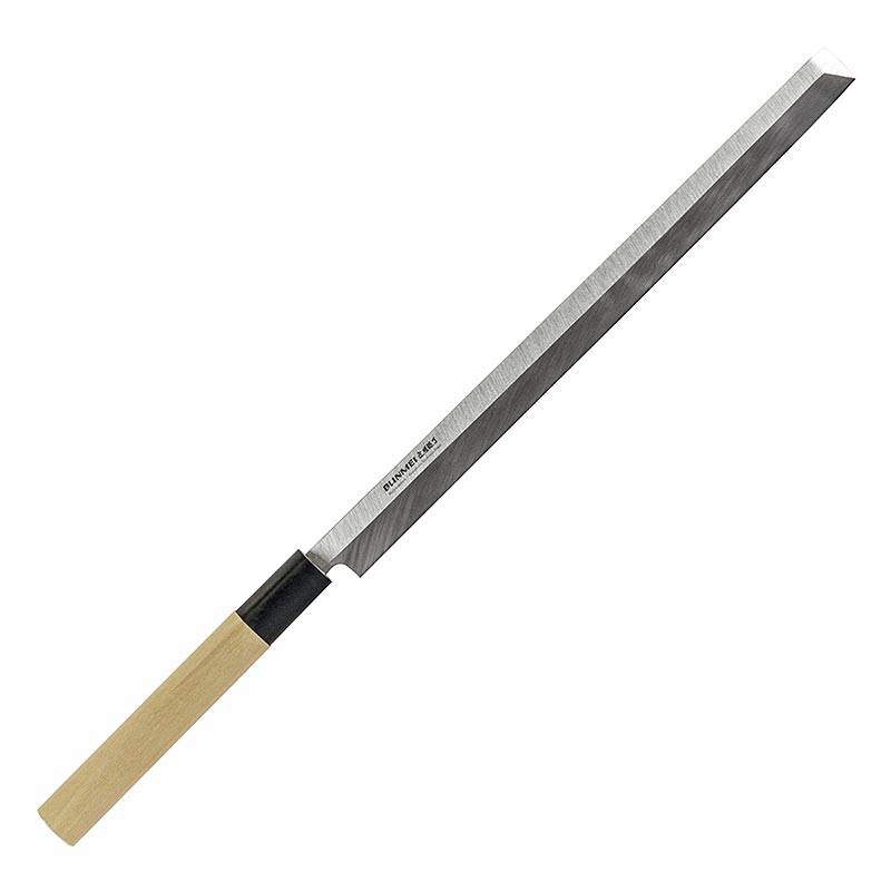 Global Bunmei 1803-210 Tako Sashimi Messer, Honoki Holzgriff, 21cm, 1 St