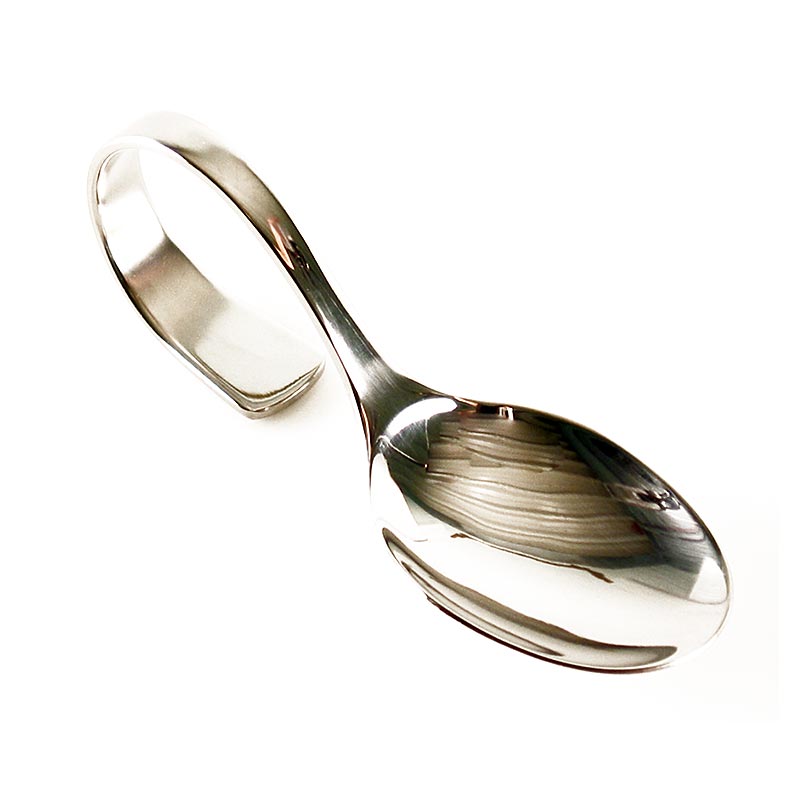 Happy Spoon - die ideale Servieridee für Ihr Amuse Bouche, mit gebogenem Stiel, 1 St