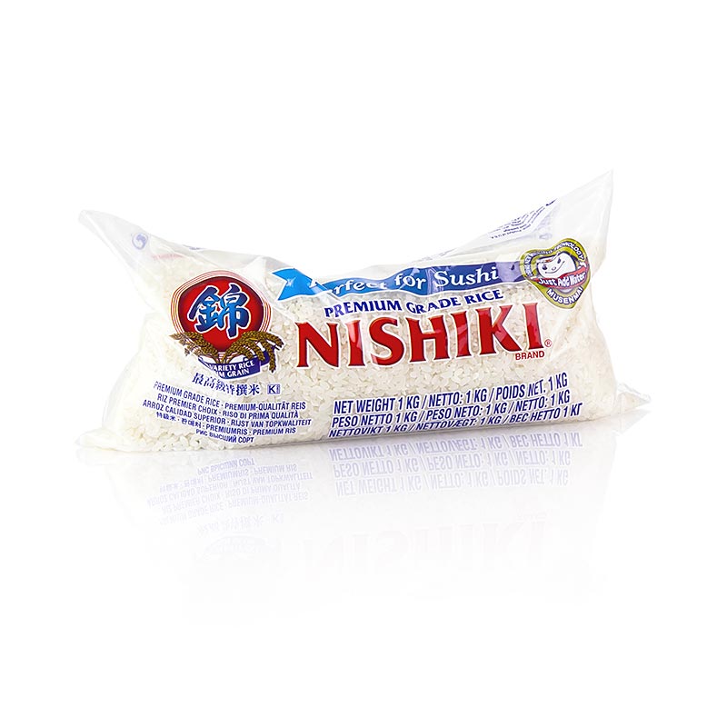 Nishiki - Sushi Reis, mittelkörnig, 1 kg