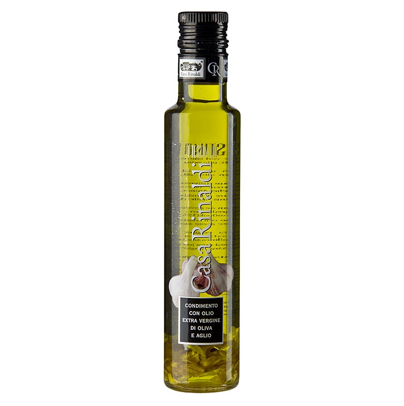 Natives Olivenöl Extra, Casa Rinaldi mit Knoblauch aromatisiert, 250 ml