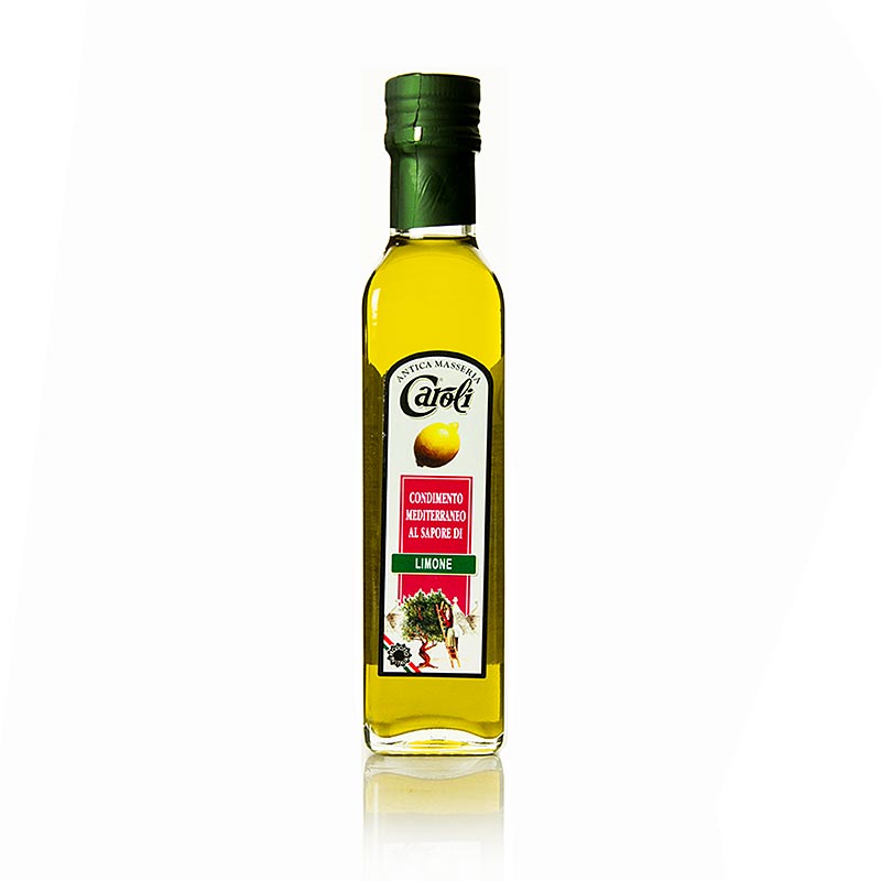 Natives Olivenöl Extra, Caroli mit Zitrone aromatisiert, 250 ml