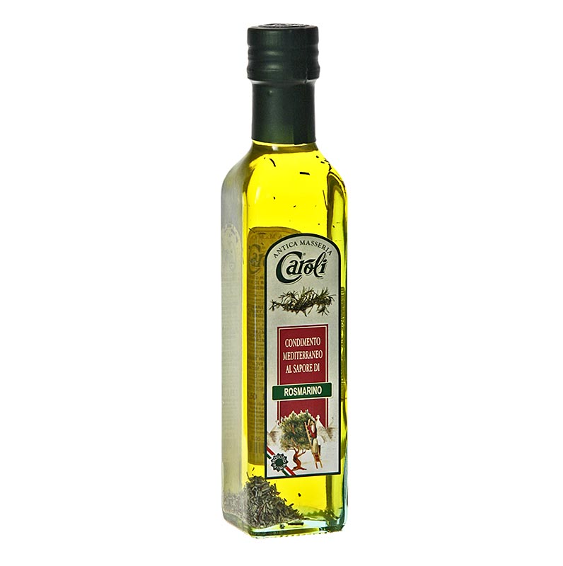 Natives Olivenöl Extra, Caroli mit Rosmarin aromatisiert, 250 ml