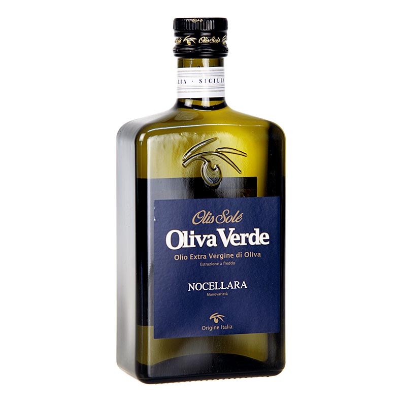 Natives Olivenöl Extra, Oliva Verde, aus Nocellara Oliven, 500 ml