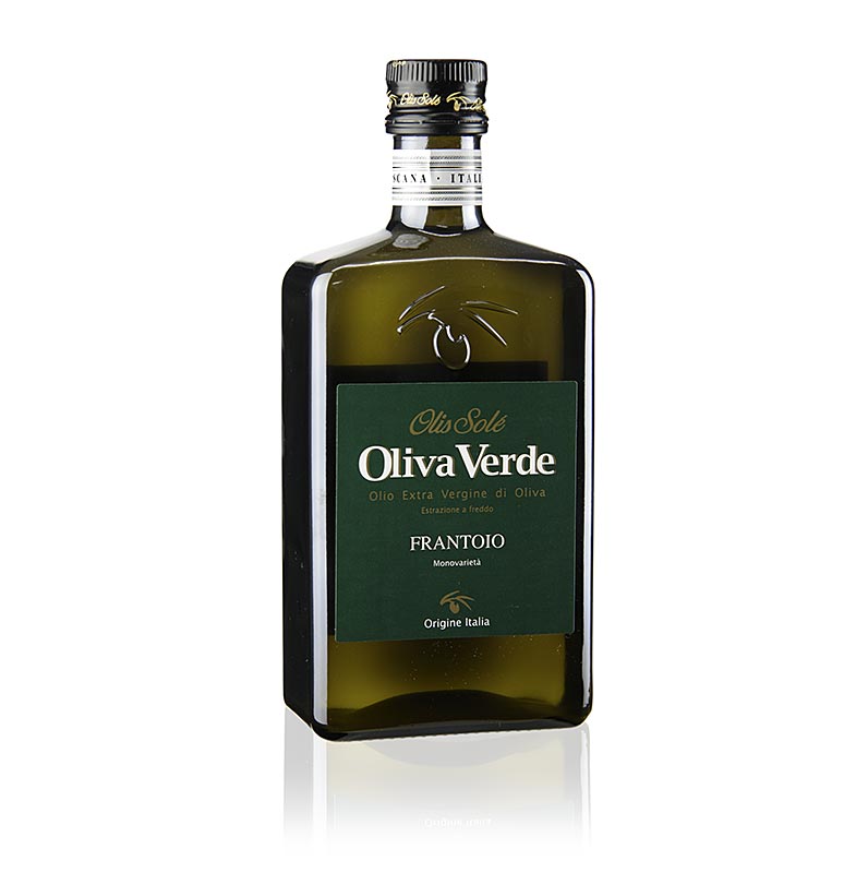 Natives Olivenöl Extra, Oliva Verde, 100% Frantoio, Toscana, 500 ml