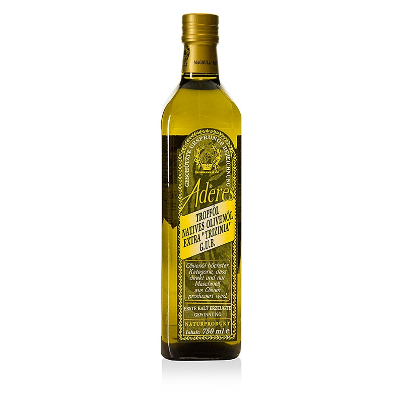 Natives Olivenöl Extra, Aderes Tropföl, Peloponnes, 750 ml