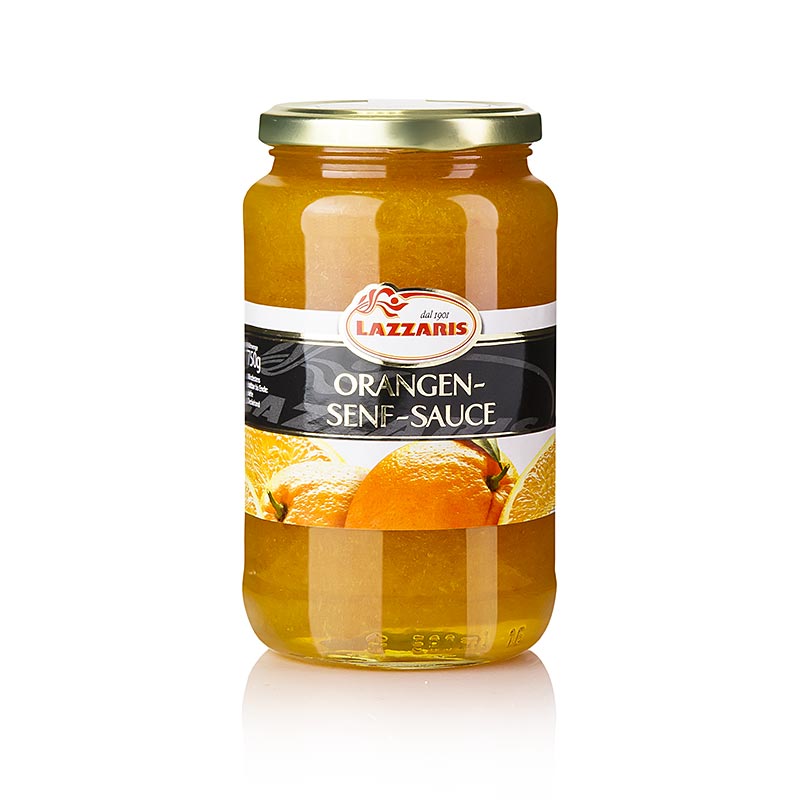 Lazzaris -Orangen-Senf-Sauce, nach Tessiner Art, 580 ml