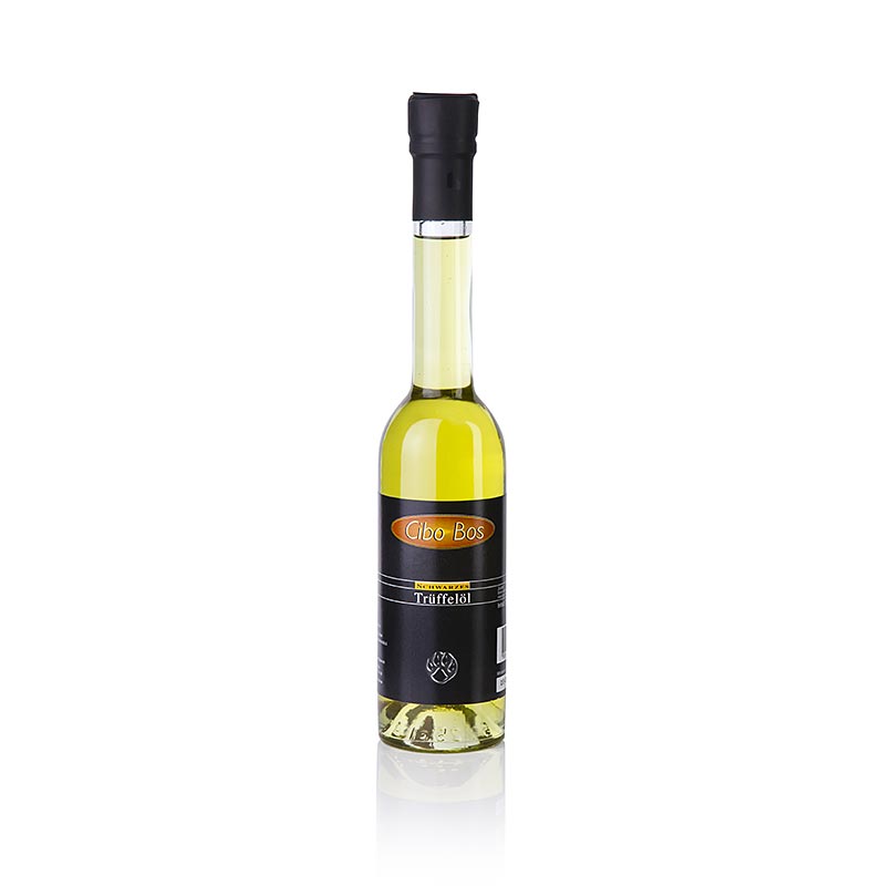 CIBO BOS Olivenöl mit schwarzem Trüffelgeschmack (Trüffelöl), 250 ml