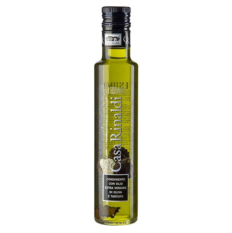 Natives Olivenöl Extra, Casa Rinaldi mit weißem Trüffel-Aroma & Sommertrüffel, 250 ml