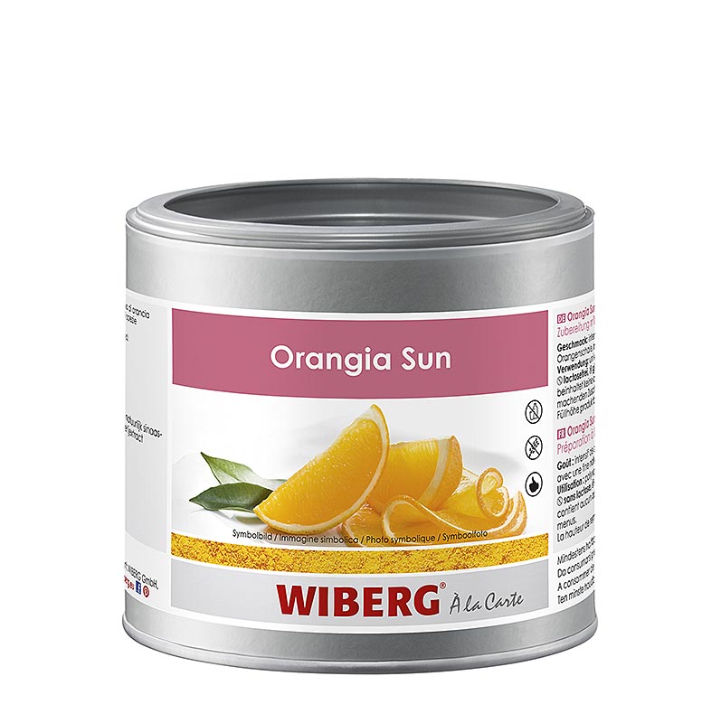 Wiberg Orangia Sun, Zubereitung mit natürlichem Orangenaroma, 300 g