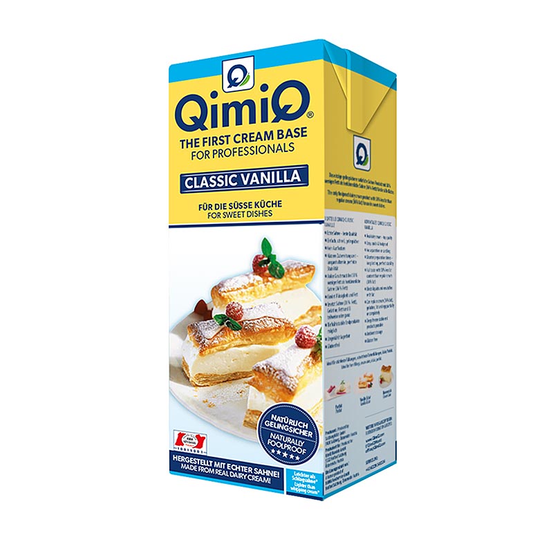 QimiQ Classic Vanille, für die süße Küche, 15% Fett, 1 kg