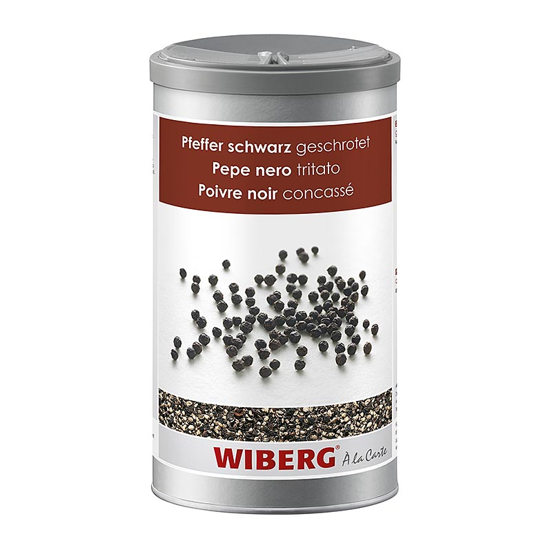 Wiberg Pfeffer schwarz, geschrotet, 515 g