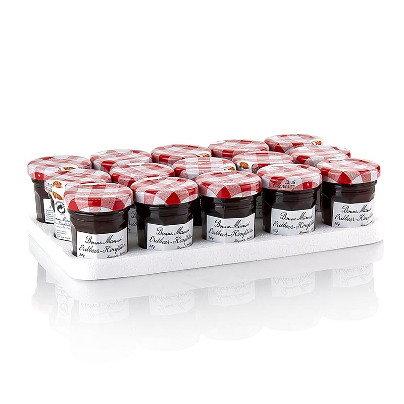 Portions-Konfitüre Erdbeer, Bonne Maman, 450 g, 15 x 30g