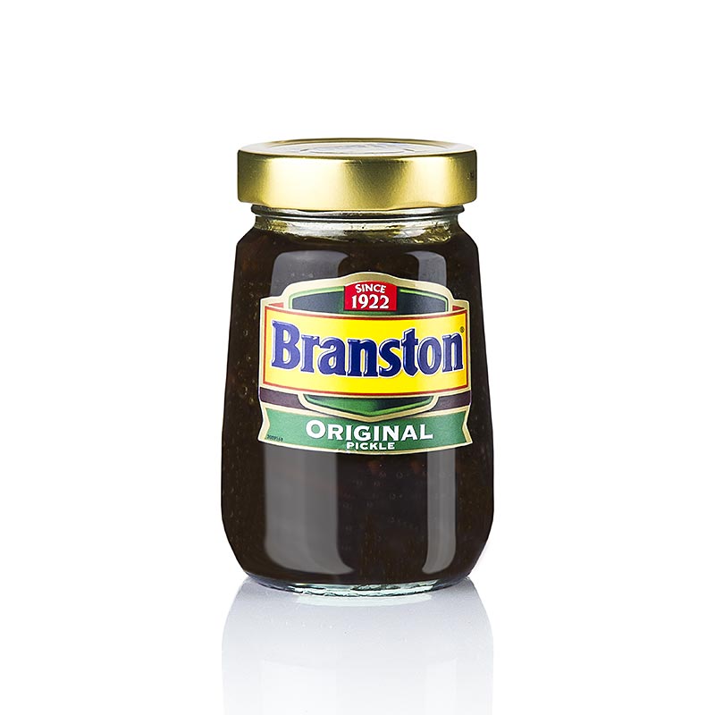 Branston Pickle, Gemüse- und Gewürz Relish, süß-sauer, 360 g
