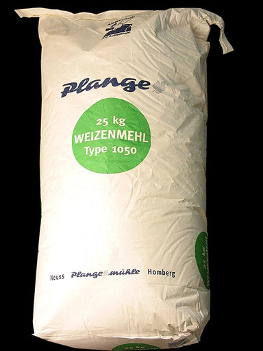 Mehl Type 1050, Weizenmehl, Plange 25 kg