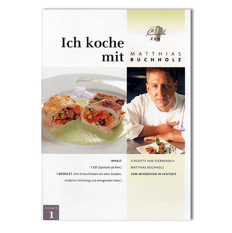 Ich koche mit..., Kochhörbuch-CD, von Matthias Buchholz, 1 St