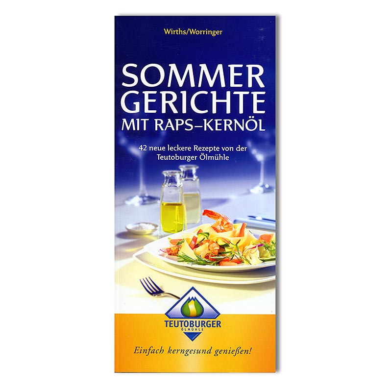 Sommergerichte mit Rapskernöl, Rezeptebuch von der Teuteburger Ölmühle 1 St