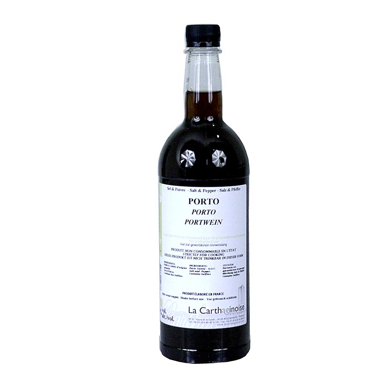 Portwein - modifiziert mit Salz & Pfeffer, 20% vol., La Carthaginoise, 1 l