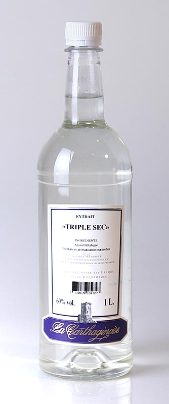 Triple Sec Konzentrat, Cointreau Art, 60% vol., flüssige Flambier-/Aromaessenz 1 l