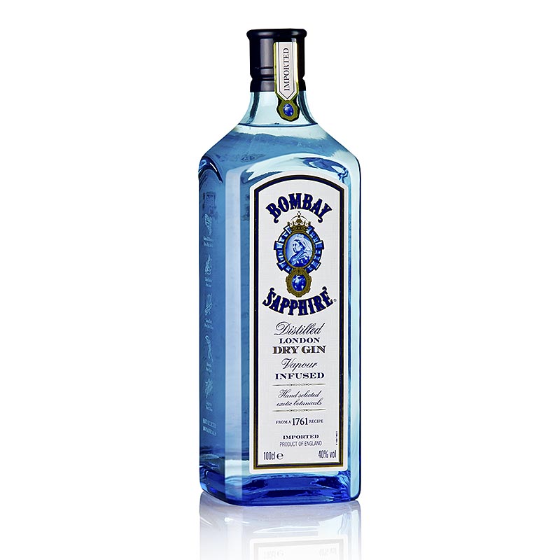 Bombay Sapphire Gin, 40% vol., 1 l