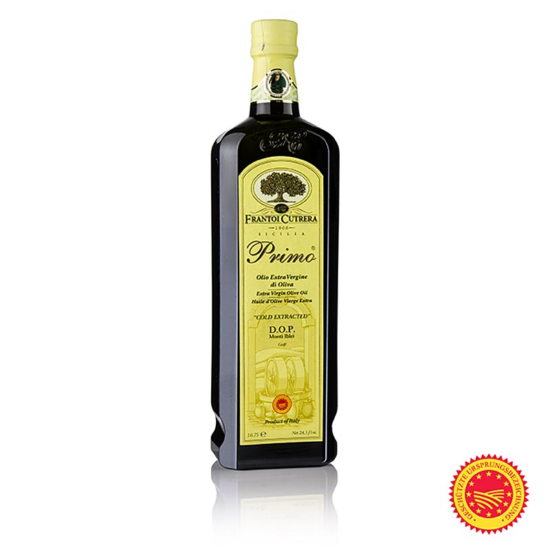 Natives Olivenöl Extra, Frantoi Cutrera "Primo DOP/g.U.", 100% Tonda Iblea, 750 ml