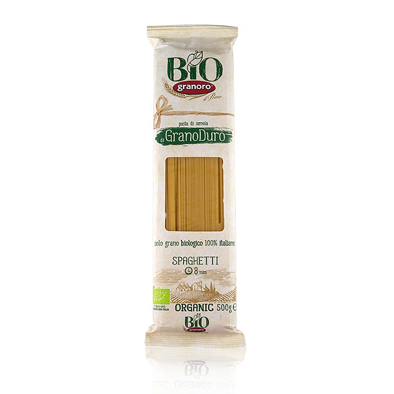 Pasta Granoro, Spaghetti Vermicelloni No.12, 2mm, BIO, 500 g