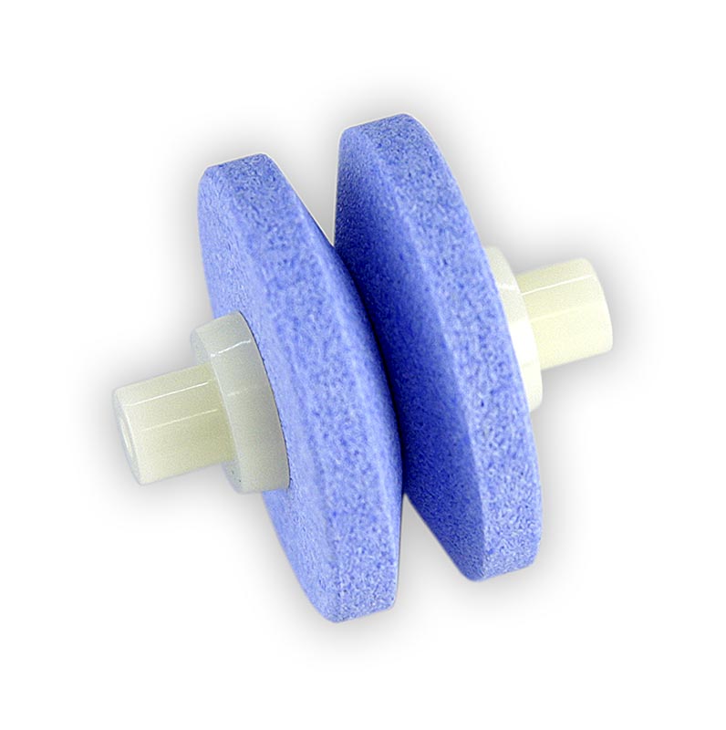 Ersatzsteinrolle Keramik 555, für Mino Sharp 550/BR, blau, grob, 1 St
