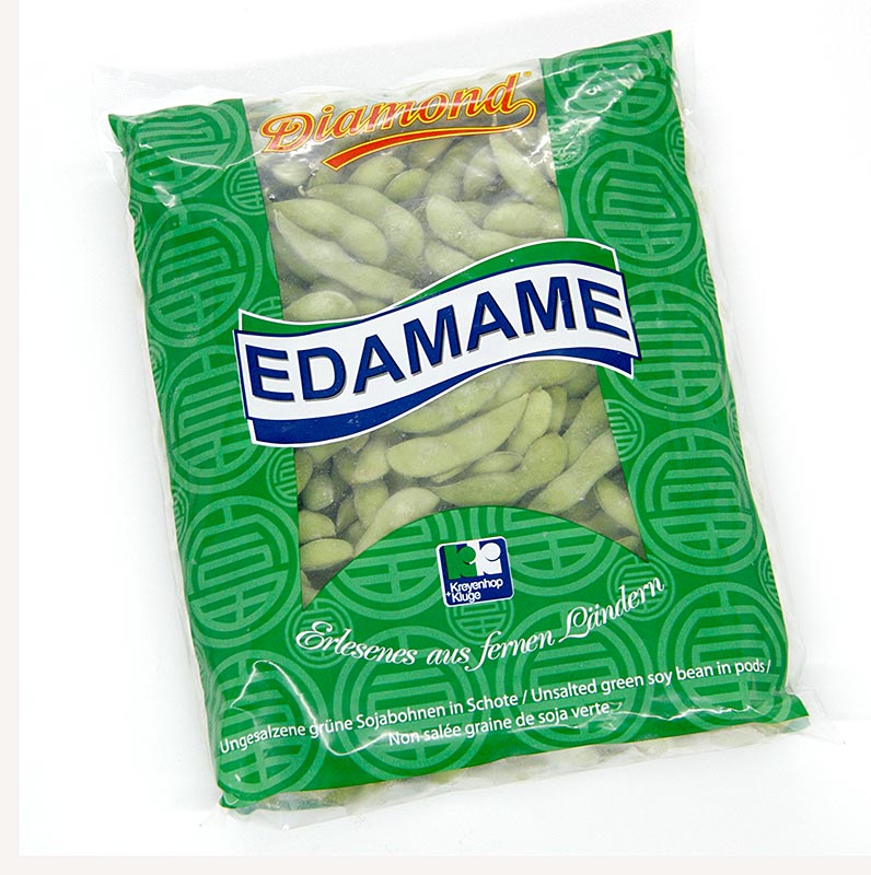 Edamame - Sojabohnen, mit Schale, TK, 1 kg