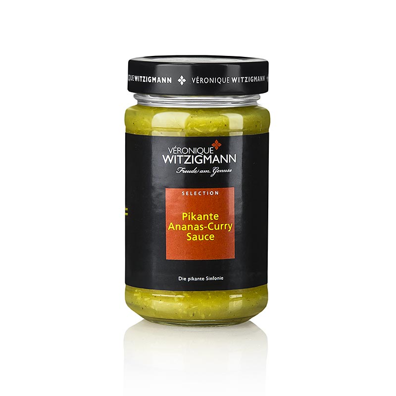 Pikante Ananas-Curry Sauce, 225 ml