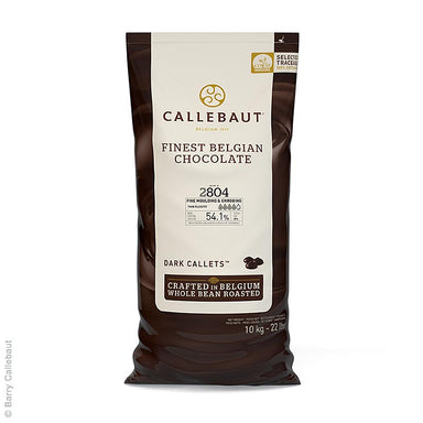 Zartbitterschokolade, Callets, dünnfließend, 54% Kakao 10 kg