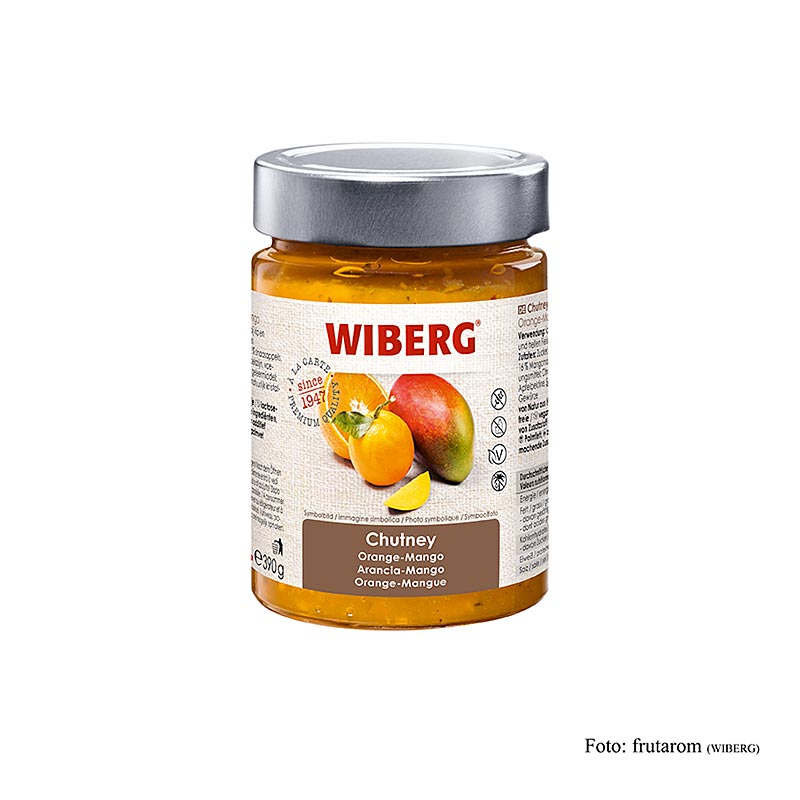 WIBERG Chutney Orange-Mango, 390 g