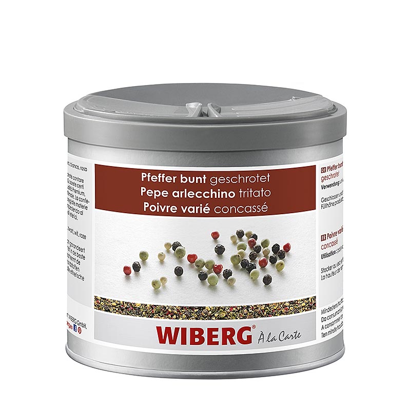 Wiberg Pfeffer bunt, geschrotet, 290 g