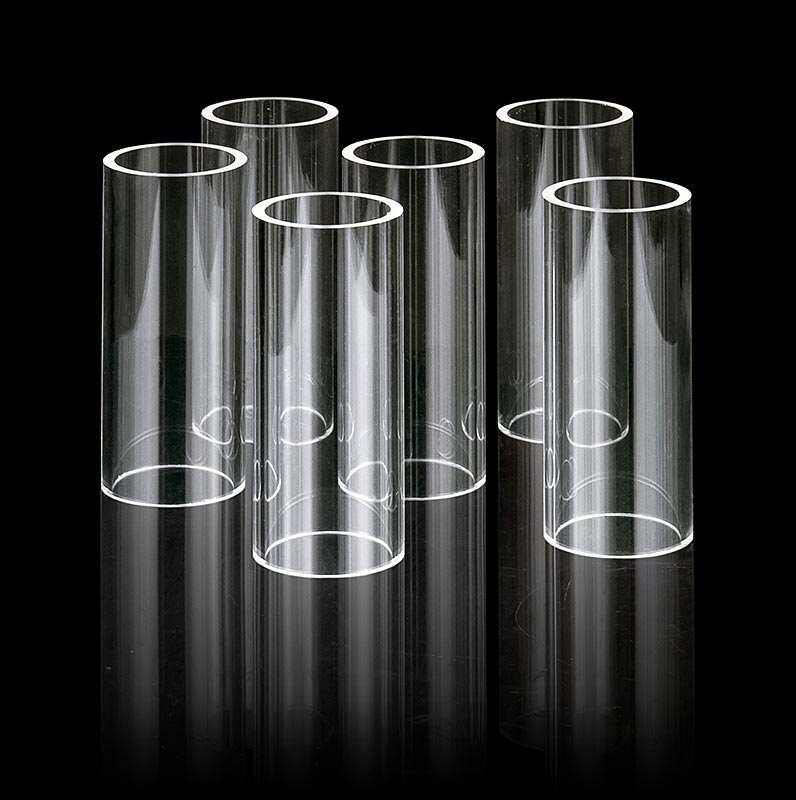 Fillini Maker Acrylglas-Rohre, ø 40mm, 95mm hoch 6 St